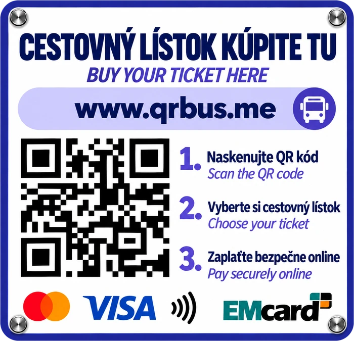 Informačná tabuľa na stenu
