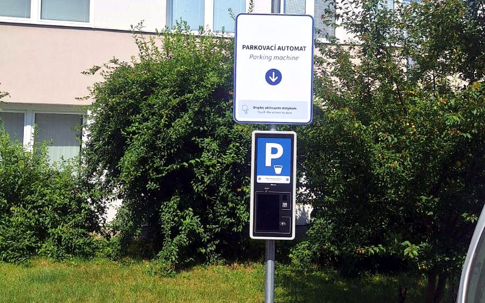 Parkovací systém EM CARD v reálnej prevádzke