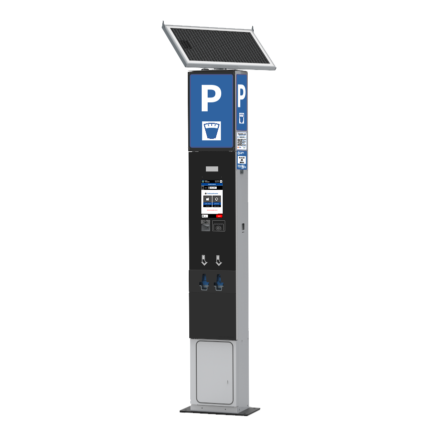 Parkovací automat so solárom